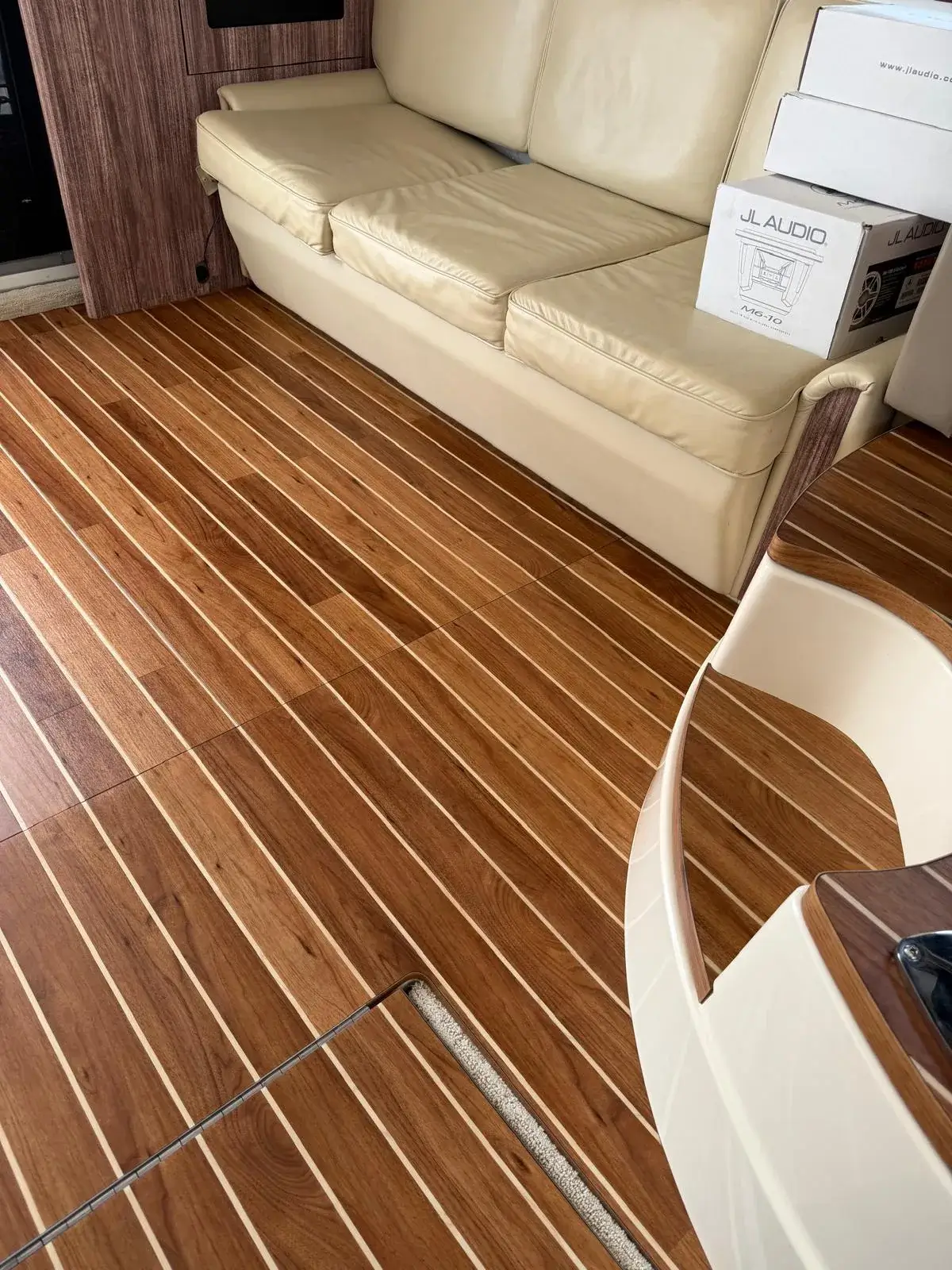 Amtico salon flooring