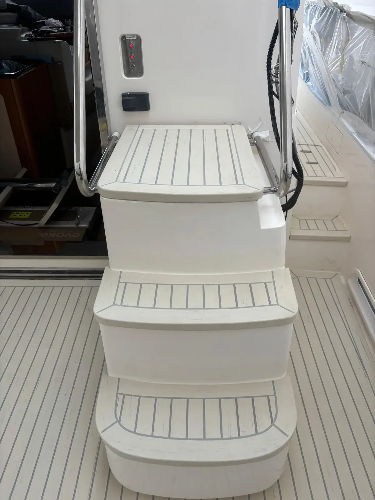 PlasDECK stair and transition detailing
